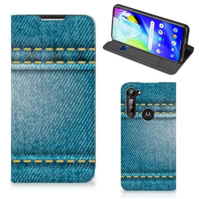 Motorola Moto G8 Power Hippe | Standcase | Jeans