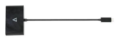 USB-C-adapter V7 V7UC2A2CHUB-BLK