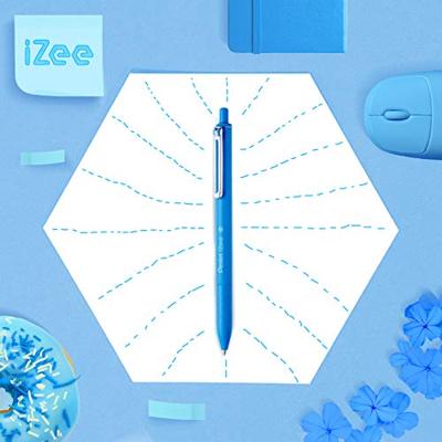 Balpen pentel bx470 izee m lichtblauw Balpen pentel bx470 izee m lichtblauw