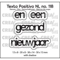 Crealies • texto positivo nl dies en een gezond nieuwjaar - thumbnail