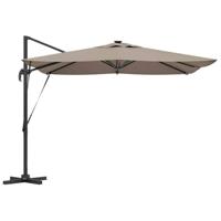 Parasol Taupe 286 x 285 x 270 cm Aluminium - thumbnail