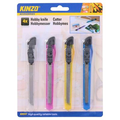 Kinzo Hobbymessen 4 Stuks