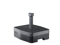 Parasolvoet vulbaar tot 45 kg antraciet - thumbnail