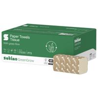 Satino greengrow handdoekje 2-laags 25x23cm (3210 stuks) - thumbnail