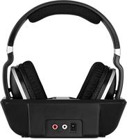 TechniSat STEREOMAN 2 - draadloze 2,4GHz-hoofdtelefoon (voor TV's en muzieksystemen, met dockingstation) zwart - thumbnail