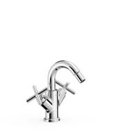 Bidetmengkraan Tres Mont Blanc 2-Kruisgreep Chroom Tres - thumbnail