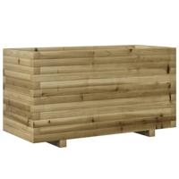 Plantenbak 90x40x49,5 cm gempregneerd grenenhout - thumbnail