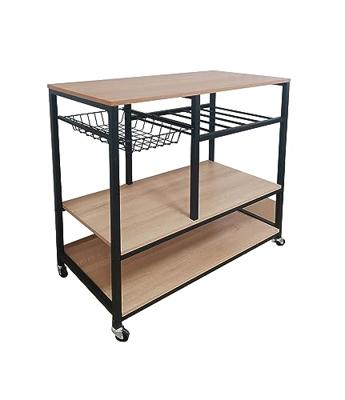 ERRO Keukentrolley op wieltjes - keukenrek - 80x40x85cm