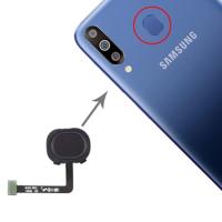 Vingerafdruk sensor Flex kabel voor Galaxy M30 (zwart) - thumbnail