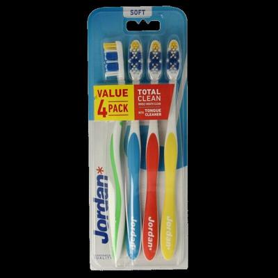 Jordan Tandenborstel Total Clean Soft 4st