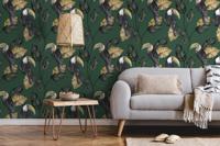 Dutch Wallcoverings Amazonia - Tiki Green - Groen - thumbnail