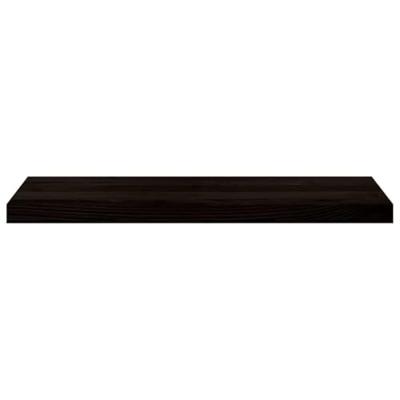 Traptreden 2 st 80x30x2 cm massief eikenhout donkerbruin - thumbnail