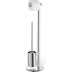 ZACK Scala Toiletbutler Ø 20x72 cm glans RVS