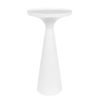 Zuiver Ronde Bijzettafel 'Floss' 28cm, kleur Wit - thumbnail