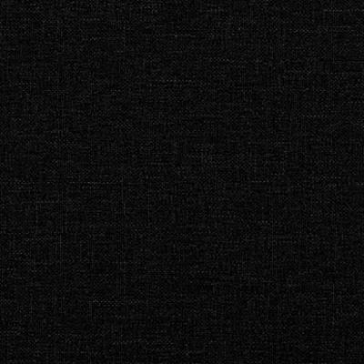 2-delige loungeset met kussens stof zwart