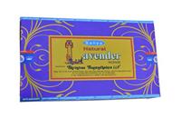 Satya Natural Lavender wierook stokjes 12 doosjes 15 gram per stuk - thumbnail