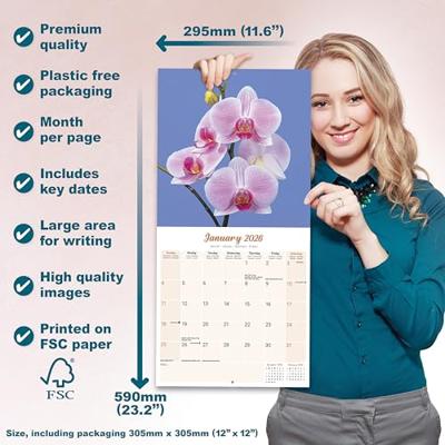 Orchidee Kalender 2026 Orchidee Kalender 2026