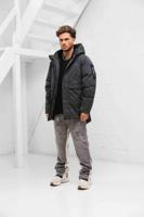 Pure Path Technical Parka Winterjas Heren Grijs - Maat S - Kleur: Grijs | Soccerfanshop - thumbnail
