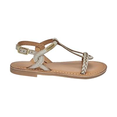 Leren kindersandalen Bappy LES TROPEZIENNES® PAR M. BELARBI beige