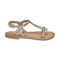 Leren kindersandalen Bappy LES TROPEZIENNES® PAR M. BELARBI beige - thumbnail