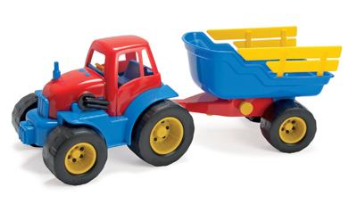Dantoy - Tractor with trailer, 42 cm (2135) Dantoy - Tractor with trailer, 42 cm (2135)