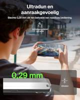 Belkin ScreenForce UltraGlass 2 Screenprotector voor iPhone 17 Pro Max, Krasbestendig, Stoot- en Valbescherming, met Easy Align-Frame voor Bevestiging Zonder Luchtbellen, 9H Gehard Gerecycled Glas - thumbnail