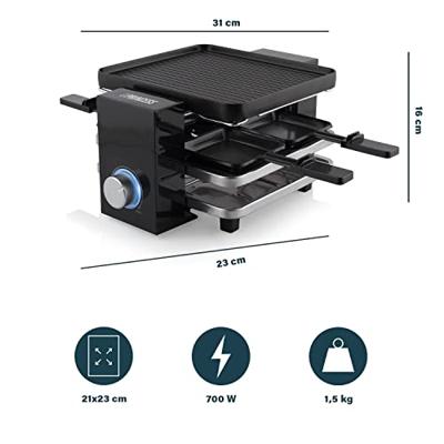 Princess 01.162915.01.001 Gourmetstel Anti-aanbaklaag Zwart