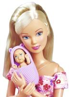 Babypop met Accessoires Simba Steffi Love - thumbnail