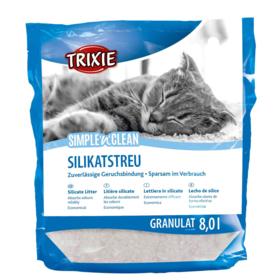 TRIXIE SIMPLE'N'CLEAN GRANULAAT SILICAATSTROOISEL 4X8 LTR
