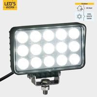 LED&apos;s Work LED Schijnwerper voor voertuigen - Geschikt voor tractor, vrachtwagen, auto, bus en schip - 45W - thumbnail