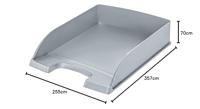 Leitz brievenbakje Plus 5227 Standaard grijs - thumbnail