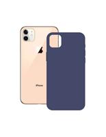 Telefoonhoes iPhone 12 KSIX Soft Silicone iPhone 12 Mini Kleur Blauw - thumbnail