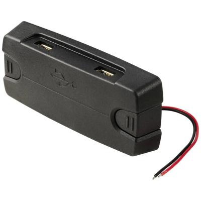 TRU COMPONENTS TC-12114152 Dual USB-A laadbus 1 stuk(s)