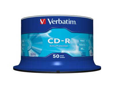 CD-R Verbatim 43351 52x 700 MB (50 Stuks) - thumbnail