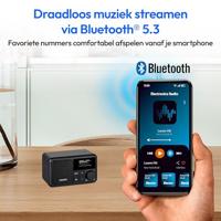 Mini Radio - MEDION - DAB/FM - Mono 2W RMS - Zwart - thumbnail