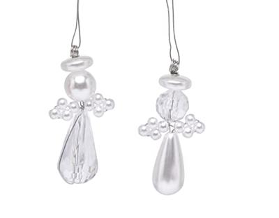 Creativ Company Engel ornamenten, h: 2,8 cm, 32 stuk/ 1 doos