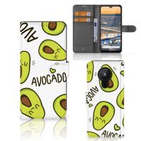 Nokia 5.3 Leuk Hoesje Avocado Singing - thumbnail