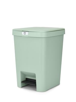 Brabantia stepup pedaalemmer 25 liter jade green