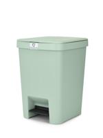 Brabantia stepup pedaalemmer 25 liter jade green - thumbnail
