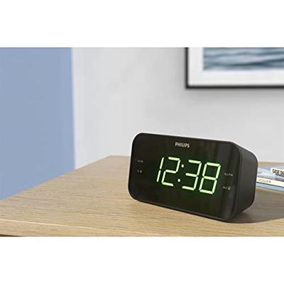 Philips tar3306/12 klokradio zwart