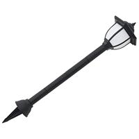 VidaXL Led-solarlampen zwart 3 st - thumbnail