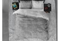 Sleeptime Flanel Washed Cotton Grijs 200 x 200/220 cm - thumbnail