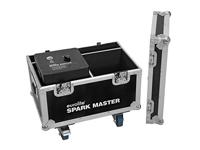 ROADINGER Flightcase 2x Spark Master with wheels - thumbnail