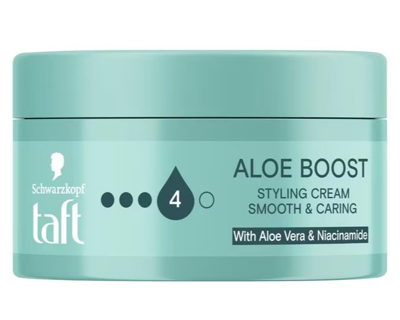 Schwarzkopf Taft Aloe Boost Smooth & Caring Styling Cream