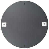 VidaXL Wandspiegel rond 70 cm glas - thumbnail