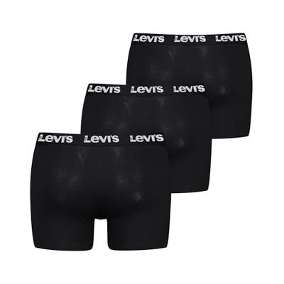 Levi's Boxershorts Repeat Logo 3-pack Zwart-S