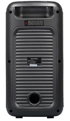 Salora PartySpeaker M1 Bluetooth speaker Zwart Salora PartySpeaker M1 Bluetooth speaker Zwart