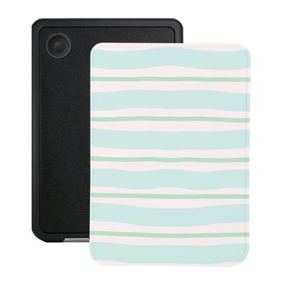 Lunso Kobo Clara BW / Clara Colour hoesje (6 inch) - Vegan Saffiano Leren Sleep Cover - Soft Surf Lunso Kobo Clara BW / Clara Colour hoesje (6 inch) - Vegan Saffiano Leren Sleep Cover - Soft Surf