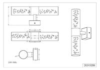 Trio Badkamer wandlampSeries 2824 2-lichts chroom - 282410206 - thumbnail