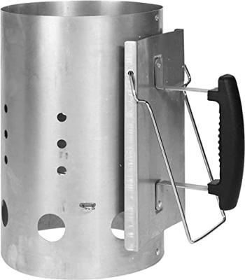 Bbq starter metaal diameter 19,5 cm